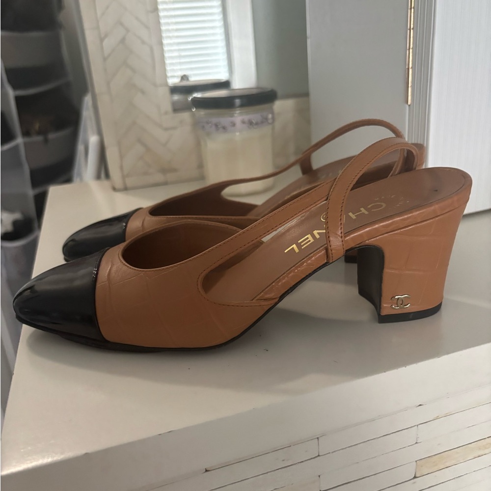 Chanel Slingback Heel 2022 AUTHENTIC